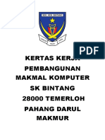 Kertas Kerja Makmal Komputer