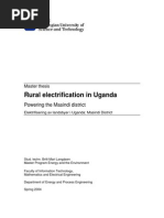 Rural Electrification in Uganda