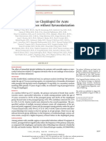 Prasugrel Vs Clopidogrel