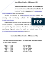 Classification of Diseases