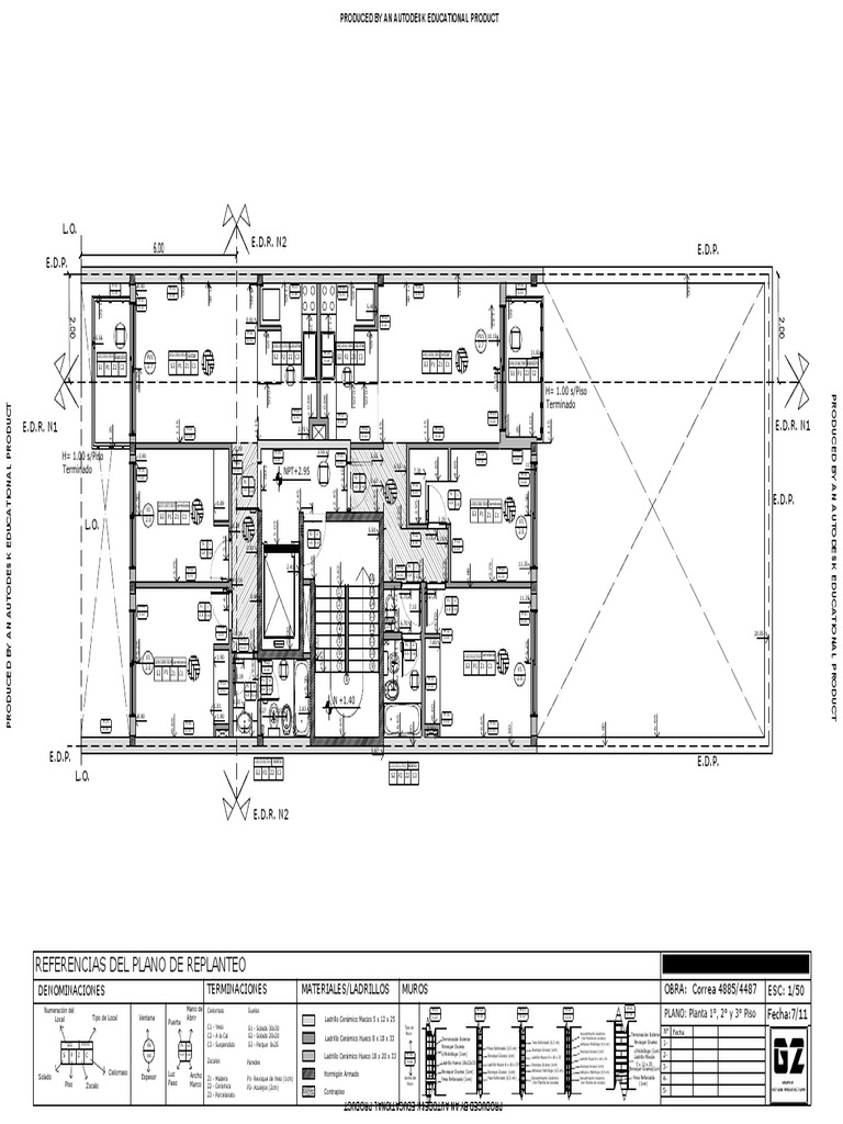 Replanteo 3 planta 1 2 y 3 piso 420x650 pdf