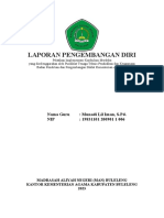 Laporan Pengembangan Diri Pelatihan Implementasi Kurikulum Merdeka 