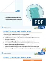 Prinsip - Prosedur Penyusunan Modul Ajar