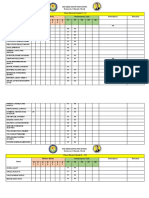 Attendance Sheet 4th Quarter