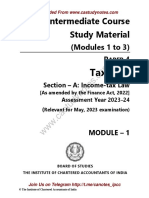 Inter Income Tax Notes