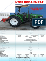 Brosur Traktor Roda 4 Tgb4wd-40