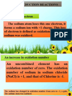 Oxidation Reduction