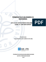 Penerapan e Business Di Indonesia