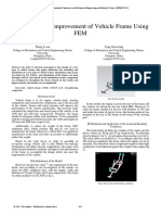 Simulation and Improvement of Vehicle Frame Using FEM: Wang Li-Rui Yang Xiao-Long