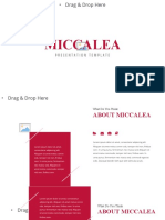 Miccalea: Presentation Template