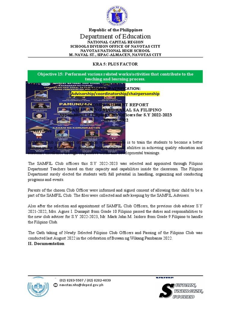 Appointing of Officers - Oath Taking | PDF | Behavior Modification ...