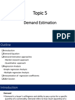 Demand Estimation