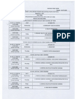 Supply Exam Time Table 2021