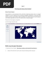 Lab 1 tutorial-cloud anlayst