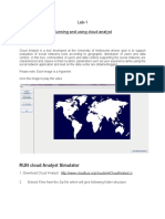 Lab 1 Tutorial-Cloud Anlayst