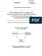 Diss-Beottcher Zur Mathematischen Aufgabe Der Thermoelastizit at Unter Ber Ucksichtigung Von Phasenumwandlungen Und Umwandlungsplastizit at