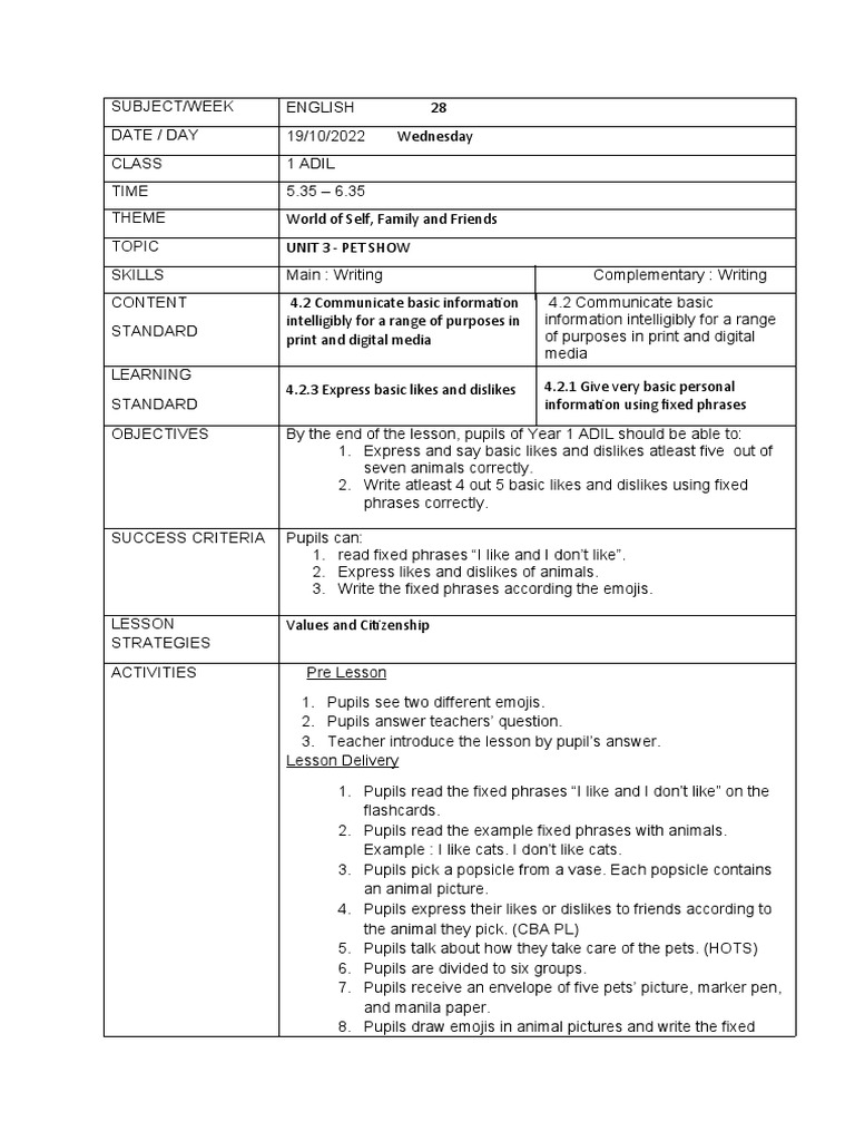 lesson-plan-pet-show-pdf-lesson-plan-communication