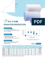 Polyester Filter Media Rolls & Pads