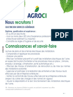 Recrutons !: Electricien Services Généraux