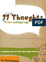 99 Thoughts For College-Aged People