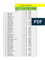 Excel - Revision of Skills - Absolute Cell Referencing