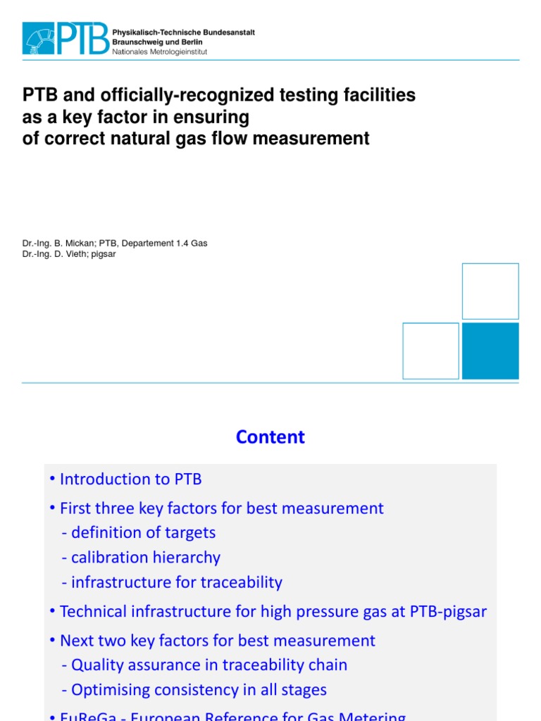 PTB and PIGSAR Calibration Insights | PDF | Metrology | Calibration