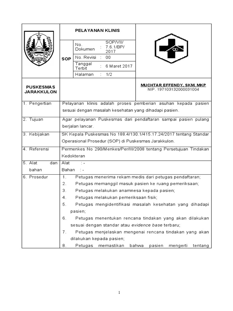 7 6 1 1 sop pelayanan klinis sudah pdf
