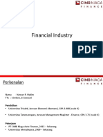 Day 1 - Basic Knowledge of Financial Industry