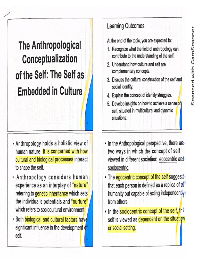 UTS Anthropology Module Highlighted | PDF