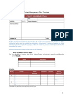 Project Planning Template 34