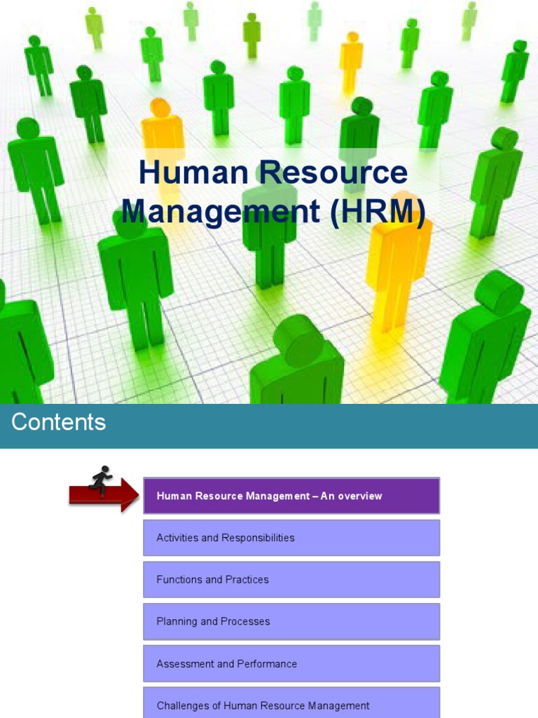 HRM Overview | PDF | Human Resource Management | Human Resources