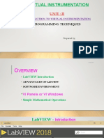 1.4 - LabVIEW Software Environment VI S and sub-VI S