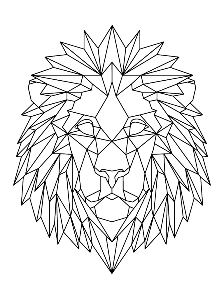 geometric-lion-head-coloring-page-pdf