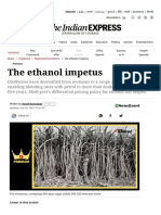 The Ethanol Impetus