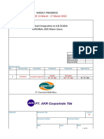 Format Weekly Report - Contractor R02 - 13 Maret - 17 Maret 2023