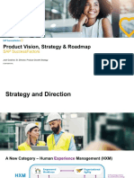 SAP Successfactors - Product Vision, Strategy