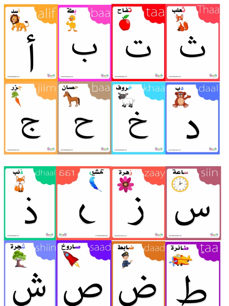 Arabic Alphabet PDF