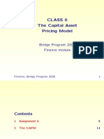 Tuck Bridge Finance Module 6