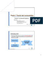 Parte I. Teoría Del Consumidor: Introducción