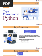 Python Module 6 Type Conversion