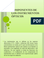 Componentes de Los Instrumentos Opticos