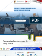 Transformasi Sosial - RPJPN 2025-2045
