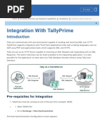 Integration With Tallyprime