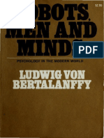 Bertalanffy Ludwig Von Robots Men and Minds