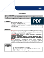 Plano de Aula-PropedÃ Utica Obstetrica-2022-1-TURMAS 13 E 19