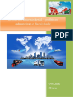 UFCD - 11010 - Comércio Internacional Políticas Aduaneiras e Fiscalidade