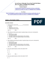 Chemistry in Focus A Molecular View of Our World 5th Edition by Nivaldo J Tro ISBN Test Bank