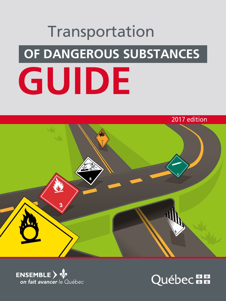 Guide Transportation Dangerous Substances | PDF | Dangerous Goods | Truck
