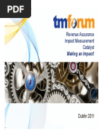 Revenue Assurance - Impact Measurement Catalyst