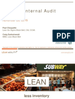 Lean For Internal Audit - Overview